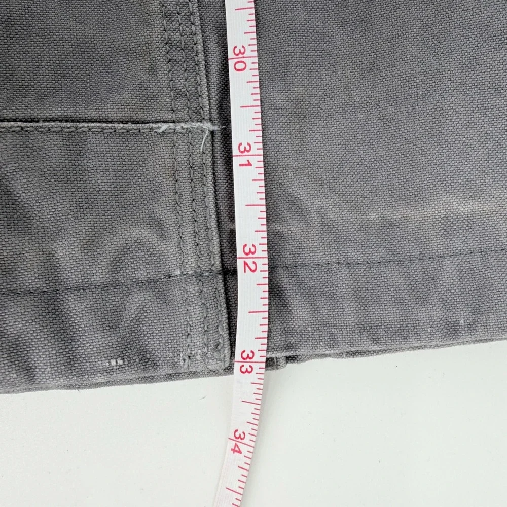 Mountain Khakis Men 34x33 Flannel Lined Organic Cotton Canvas Mountain Pants